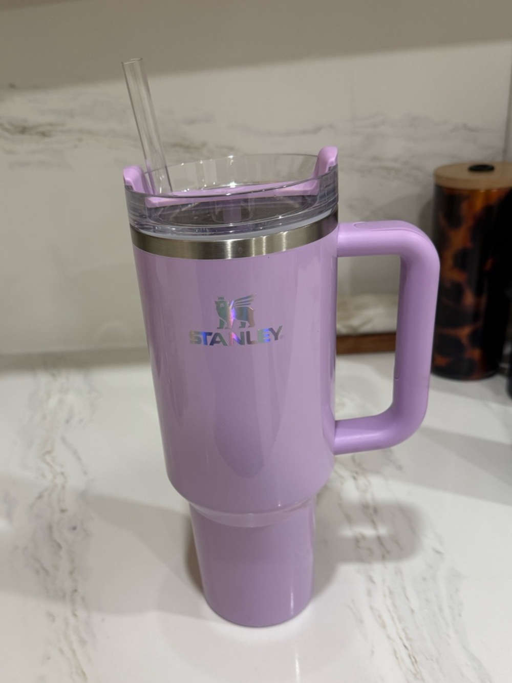 Stanley Lavender Travel Mug with Handle